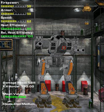 MechWarrior 4: Mercenaries - Medium 'Mechs